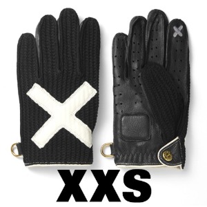 Summer Knit X ALL BLACK Gloves X SMART TOUCH XXS EDITION (DEER/KNIT/BLACK)