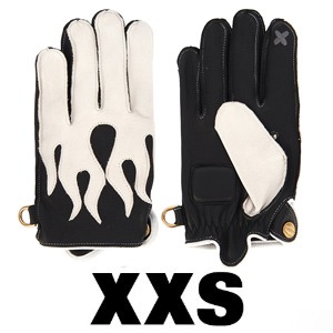 FlamingDeer Leather Gloves X SMART TOUCH_XXS Edition(DEER/BLACK)