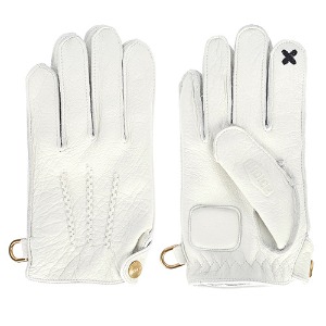 Leather Classic Gloves X SMART TOUCH (DEER/White)