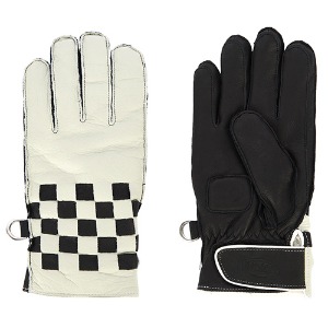 Winter Intre Checkered Deer Gloves Check Edition (DEER/WOOL/White/Black)